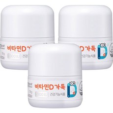 함소아 비타민D 1000IU 60p, 60캡슐, 3개