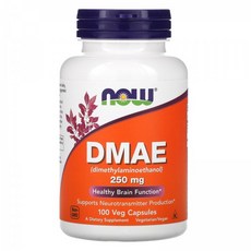 나우푸드 DMAE 250 mg 100 식물성 캡슐