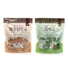 코스트코 소스락 백년육수로 맛을 낸 즉석국 10g x 24개 / 배추된장국 미역국, 1. 배추된장국 - 10g x 24개
