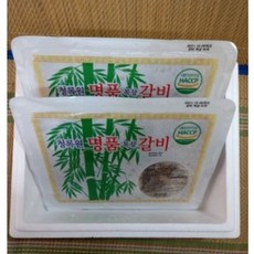 명품왕갈비 천연 양념구이 2kg 2팩(12인분), 명품왕갈비 천영 양념구이 6kg(18인분)