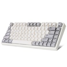한성컴퓨터 GK888B minicoup 무선키보드, 화이트, 텐키리스