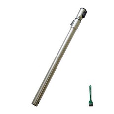 망원경 금속 튜브 스테인리스 교체품 Miele 35mm 3.5cm(1.35인치) 연장 봉 밀레 센트럴 진공 청소기 부착물, Silver