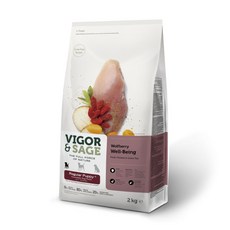반려견 울프베리 웰빙 레귤러 퍼피독 건식사료, 닭, 2kg, 1개