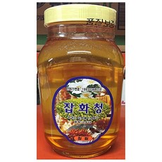대용량 잡꿀 2400g 설탕대신 잡화청 가래떡꿀 시럽