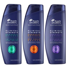 헤드앤숄더 클리니컬 스트렝스 샴푸 400ml Head and Shoulders Clinical Strength Dandruff Shampoo, 1.비듬가려움 완화 샴푸