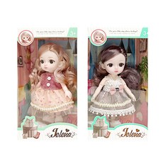 레츠토이 젤레나 구체관절인형 2종 세트, 니엘, 엘라, 16cm