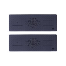 데비 TPE 밸런스 패드 12mm 2개입, 트와일라잇퍼플