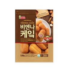 롯데 비엔나케익 미니핫도그 1kgx2봉지 무료배송/어린이간식, 2봉지