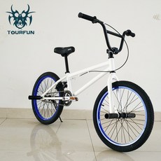 BMX 묘기 자전거 20 performance car 스턴트 자동차 등반 트릭 자동차 멋진 거리 자동차 성인 익스트림 스포츠 자전거, 파란 차