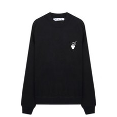 [오프화이트] [명품]OFFWHITE CUT HERE 애로우 맨투맨 OMBAFFLE OMB