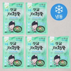 정담 재첩국 (냉동), 500g, 5팩