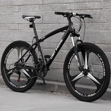 케이스타 MTB 입문 출퇴근 산악자전거 학생자전거 24인치 26인치 해왜직구 구매대행, 3사슬/26인치, 27변속, 민트