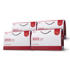 종근당건강 홍삼녹용 프리미엄, 1500ml, 4박스