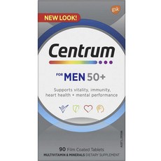 센트룸 포 맨 멀티비타민 50+ 타블렛, 90개입, 1개
