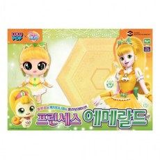 룰루팝X티니핑 프린세스 에메랄드 남자 차 만들기 요즘유행하는 초등학생 완구 10살 장난감, 단품