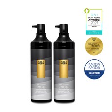 모다모다 프로체인지 블랙 샴푸 300g X2, 2개