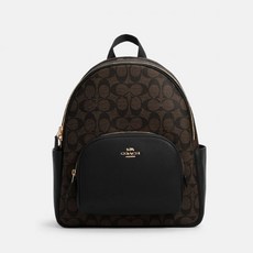 [미국직배송] 코치 코트 백팩 Court Backpack In Signature Canvas