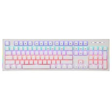 COX 교체축 사이드 RGB GTMX 게이밍 기계식 키보드 청축, CK01, 화이트, 일반형