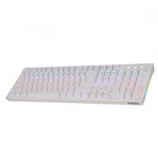 COX 교체축 사이드 RGB GTMX 게이밍 기계식 키보드 갈축, CK01, 화이트, 일반형