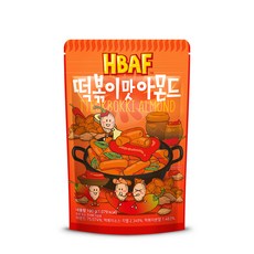 바프 떡볶이맛 아몬드, 190g, 1개