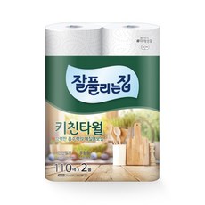 잘풀리는집 키친타올 110매 2롤, 1개