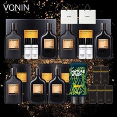 보닌 [보닌 역대최다 구성 특집!] 남성 기초 세트(스킨+에멀전 3세트 스킨 1개+올인원 워시 1개+여행용 샤섀 5장), 65kg이하/일반