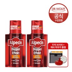 알페신 더블이펙트 카페인 샴푸 (지성용) 200ml x2, 2개