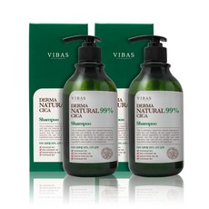 비바스 더마 내추럴 시카 샴푸, 500g, 2개