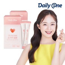 데일리원 전소민 오 마이 철분 2g 30포, 2통
