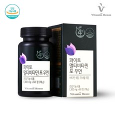 비타민하우스 파이토 멀티비타민 포우먼 1 300 mg x 60정 (2개월분)