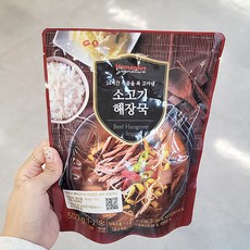 [홈플러스] 홈플러스 시그니처 소고기해장국 500g x 2개, 아이스박스포장