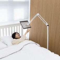 지바 마그네틱 아이패드 태블릿 스탠드 거치대 X&X 침대 자석, 화이트, 아이패드 에어4/5