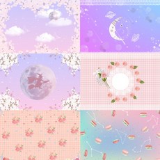 jiniland 랩핑지(포장용다꾸), 우주마카롱