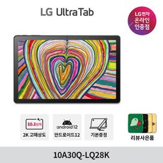 [LG전자] 울트라탭 10A30Q-LQ28K (10.4인치/WiFi/128GB/와콤펜포함) 태블릿PC, 수도권 착불 퀵서비스(일부지원)