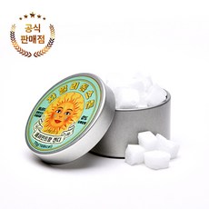 자일리톨 스톤 페퍼민트 70g 1개 100% 무설탕 제로슈가 수제 입냄새제거 예방 금연