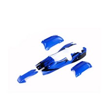 자동차원격시동 시동경보기 스마트폰원격시동 플라스틱 바디 쉘 커버 1/5 HPI ROVAN ROFUN KM GTB TS BAJA, 03 Blue 1