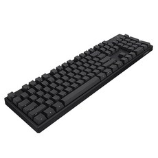 씽크웨이 체리미엄 기계식 키보드 C604, 블랙, 일반형