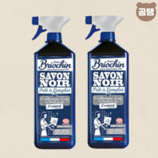 브리오신 사봉 느와르 다목적 세정제 레몬향 750ml x 2개, 브리오신 사봉 느와르 다목적 세정제 750ml x 2개