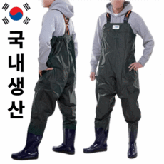 국산 가슴장화 해루질옷 전신장화 체스트장화 해루질 낚시 여성 남자 어업용 어부용, 280, 남성용