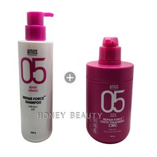 아모스 리페어 포스 샴푸 500g + 키토 트리트먼트 CMC 750ml