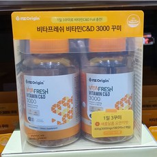 엔젯오리진 비타프레쉬 비타민 C&D 3000, 100정, 2개