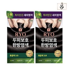 (품격의 단장) 려 자양윤모/우아채 염색제 12종 택1, 06 우아채멋내기 짙은갈색4N X2