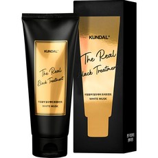 쿤달 더 리얼 컬러코팅 블랙 트리트먼트 화이트머스크, 150ml, 1개