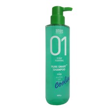 아모스 퓨어스마트 쿨 샴푸, 500g, 1개