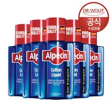 알페신 카페인 리퀴드 (모발 및 두피 영양) 200ml x5, 단품없음
