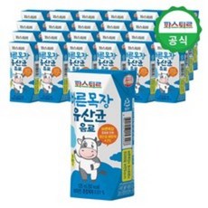 파스퇴르 바른목장 유산균 음료, 1개, 125ml
