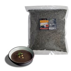 볶음 검정깨 가루 검은깨 흑임자죽 분말 1kg, CJB001-4 볶음검정깨가루 1kg