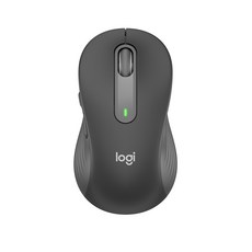 로지텍코리아 시그니처 M650 무소음 무선 마우스/BOLT 수신기 포함, 그래파이트(M)
