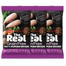 하림펫푸드 더리얼 그레인프리 크런치 어덜트 고양이 사료, 연어, 50g, 6개