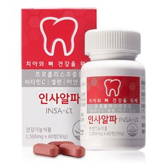 인사알파 영양제 1500mg, 60정 2개월분, 1개, 1개